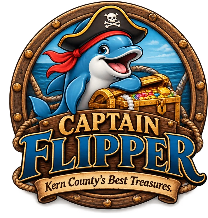 Captain Flipper. Kern County's Best Treasures.